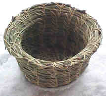 Finished basket